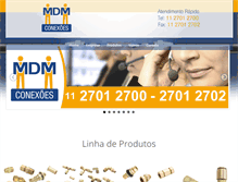 Tablet Screenshot of mdmconexoes.com.br